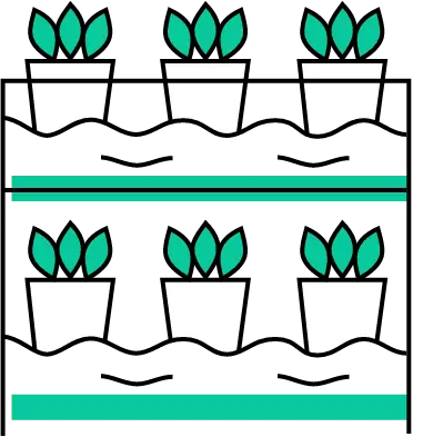 植物工場事業 イメージイラスト